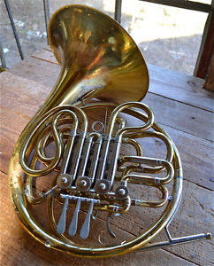 CONN DOUBLE 6D FRENCH HORN! Bb & F -  PLAYS AND LOOKS GOOD!  $649