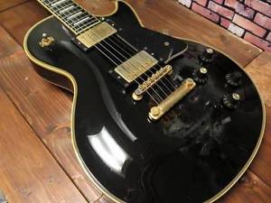 GRECO GRS-EG EGC Minkore 90s custom black Used  w/ Gigbag