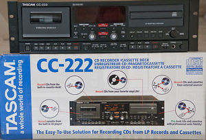 Tascam CC-222 - The Easy Way 2 Transfer Cassette & LP Over to CD - VERY RARE NEW