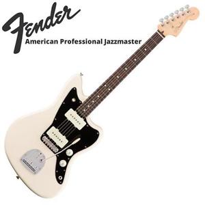 Fender American Professional Jazzmaster OWT RW E-Guitar