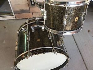 Vintage Ludwig Galaxy  Sparkle Club Date drum set