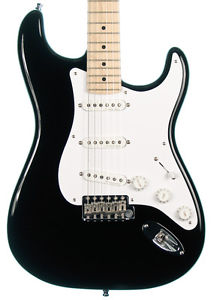 Fender Eric Clapton Stratocaster Electric Guitar, Black (Pre-Owned)