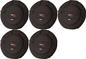 Gator GP-ART-CYM - Cymbal Bag (5-pack) Value Bundle