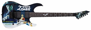 ESP LTD KH-WZ Kirk Hammett White Zombie Electric Guitar w/ Case