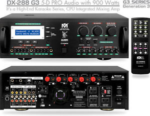 NEW DX288-G3 Better Music Builder 900W Digital KARAOKE CPU Mixing Amplifier AMP