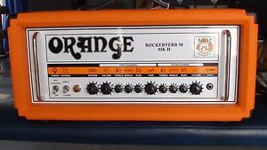 Orange Rockerverb 50 Head 50 wat
