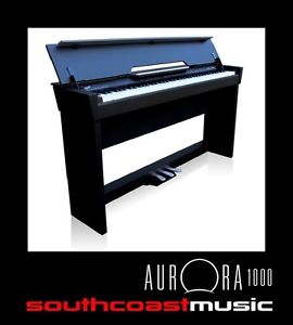88 NOTE DIGITAL PIANO ASHTON AURORA 1000 ELEGANT EBONY CABINET REAL PIANO TONE