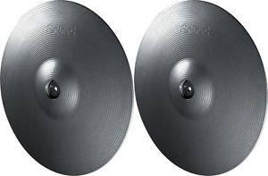Roland V-Cymbal Ride CY-15R-MG - Metallic Gray (2-pack) Value Bundle