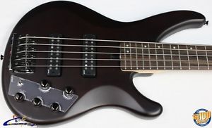 Yamaha TRBX505 5-String Electric Bass Transparent Brown Rosewood FB NEW! 26416-1