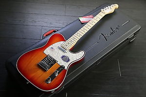 Fender: Electric Guitar American Deluxe Telecaster N3 Aged Cherry Sunburst USED