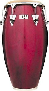 Latin Percussion LP Classic Model Wood 11-3/4" Conga - Red/Chrome