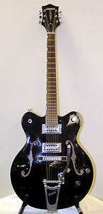 Gretsch Electromatic G5122 Hollow Body Electric Guitar Black RH  Bigsby