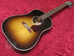 Gibson USA 2016 J-45 Standard Brown w/hard case F/S Guiter Bass From JAPAN #S389