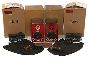 2015 Gibson Les Paul 4" Studio Reference Monitor CHERRY Limited Edition in Box