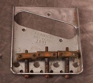 Fender Telecaster Black Guard 1952 Bridge