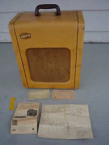 Vintage Early 1950's National Valco  Supro Tube Tweed Deluxe Guitar Amp