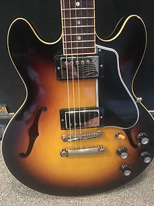 2011 GIBSON ES-339 Custom Shop Plain Top Antique Vintageburst