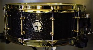 Bucks County Drum Co 5.5 x 14 snare w/exotic shell, Trick throw, & German wires