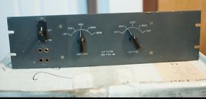 CBS Type 4b Hipass / Lowpass Filter Equalizer (Vintage)