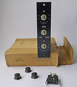 1950s NEW IN THE BOX VINTAGE BA 21 PASSIVE EQUALIZER UNIVERSAL AUDIO 508 EQ