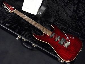 TOM ANDERSON Drop Top Cajun Red/Dark Red Burst w/hard case F/S Guiter #X1298