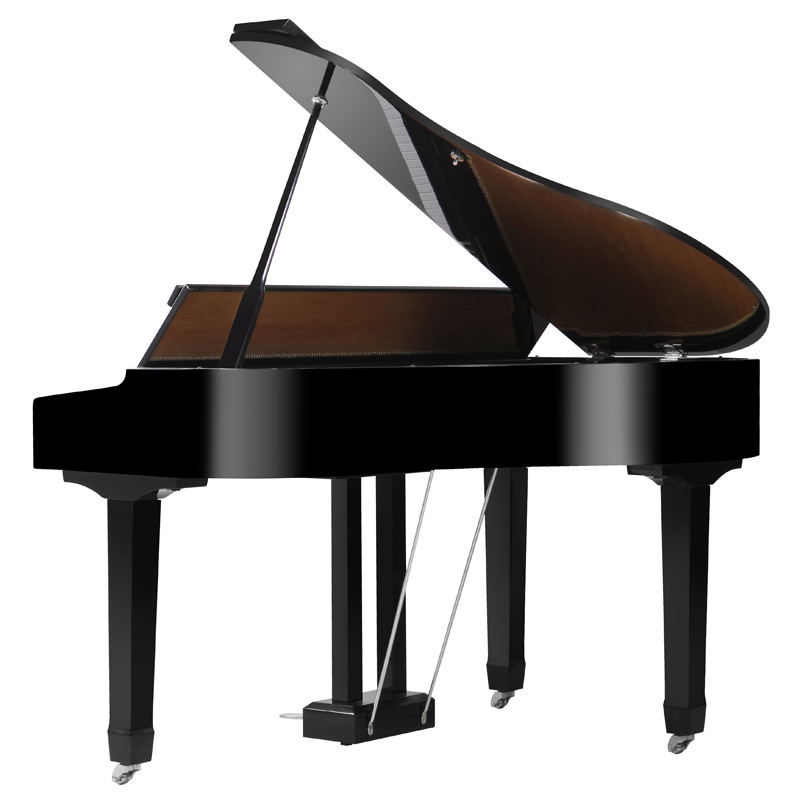 [CHLORIS]88 Keys Digital Grand Piano CDG1000, Black Polished