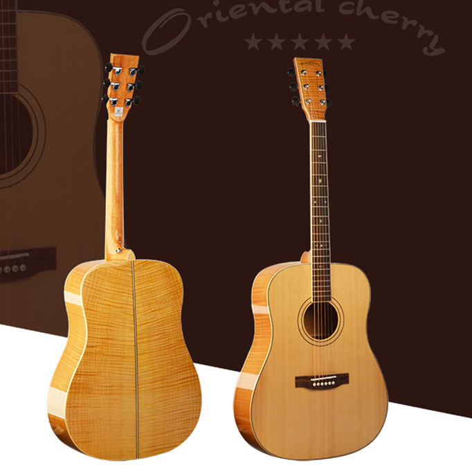 41inch guitar round body acoustic guitar electric guitar whosale&OEM guitar factory ovation guitar