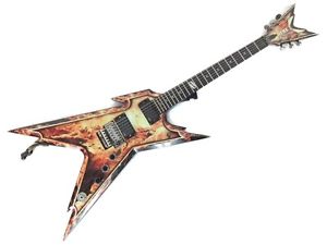 DEAN RazorBack Explosion electric guitar with genuine case Y2272252