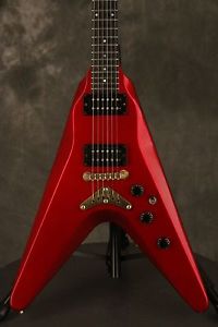 1982 Gibson Flying V2 CANDY APPLE RED w/original DIRTY FINGERS pickups!!!