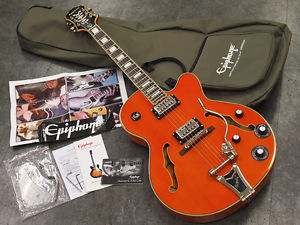 Epiphone Electric Guitar Emperor Swingster OR 2012 [Near Mint] with Soft Case