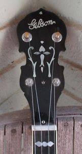 Gibson Banjo 1930's Kel Kroydon Arch top Conversion prewar parts