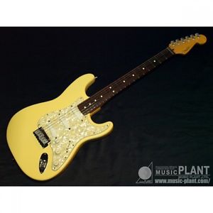 Fender USA Stratocaster Plus Deluxe 50th Anniversary Yellow w/hard case #J191