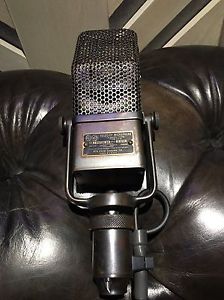 2 RCA 44 "A" Broadcast Ribbon Studio Microphone Working, Near Mint Original