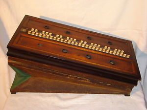 antike Tischogel, ca 1840  gut spielbar, Lap Organ - sensationeller Zustand