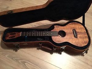 KANILEA (KBSP-T) SLOTHEAD BEVEL KOA TENOR With L.R. Baggs 5.0 Pickup -Final Week