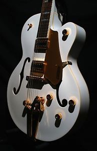 Gretsch g5420t Electromatic Hollowbody White w/Gold Factory Refurbished oem OHSC