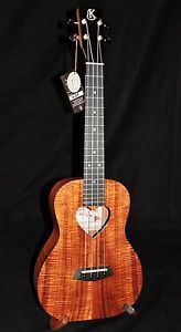 KANILE’A KANILEA KU'UIPO KUUIPO TENOR PREMIUM SOLID KOA UKULELE WITH CASE