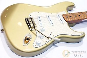 Fender Mexico 50th Anniversary Stratocaster Aztec Gold Used Electric Guitar F/S