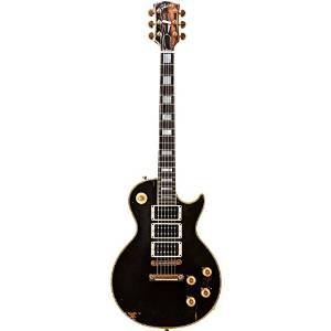 Gibson Custom Peter Frampton 1954 Les Paul Custom Phenix Lamp Black, Murphy Heavy Aged