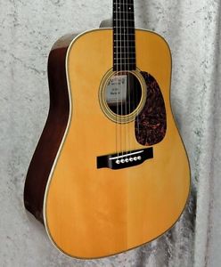 Martin 2007 D-28 Marquis Natural w/hard case F/S Guitar Bass from Japan #E766