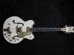 Gretsch Vintage 1964 White Falcon Double Cutaway Electric Guitar (SN:68771)