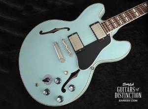 Gibson Limited Run 1964 ES-345 Sea Foam Green VOS Semi-Hollow Body Electric Guitar (SN:60126)