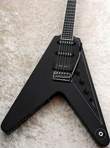 Edwards E-CL-V-VIII Black w/soft case Free shipping Guitar Bass from Japan #E906