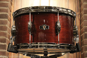 George Way Tradition Mahogany 8x14 Wine Red Snare Drum - New!