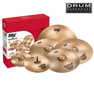 Sabian B8X Complete Cymbal Set