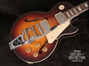 Gibson Limited Run 2016 ES-Les Paul Hollow Body Electric Guitar Bourbon Burst (SN:13495748)