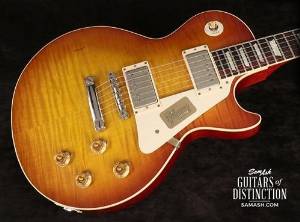 Gibson Custom Standard Historic 1959 Les Paul Standard Electric Guitar Iced Tea VOS (SN:R960229)