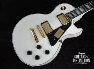 Gibson Custom Les Paul Custom Electric Guitar Alpine White (SN:CS500935)