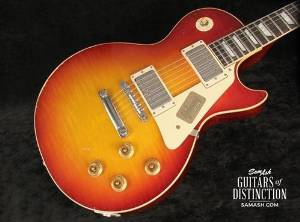 Gibson Custom True Historic 1958 Les Paul Reissue Electric Guitar Murphy Aged Vintage Cherry Sunburst (SN:86032)