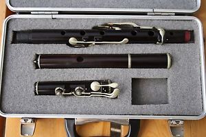 Boosey & Co vintage wooden flute